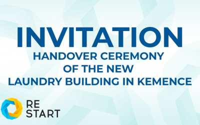 INVITATION – Handover ceremony of the new laundry building in Kemence